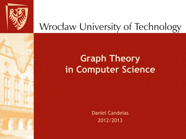 Graph Theory  in Computer Science