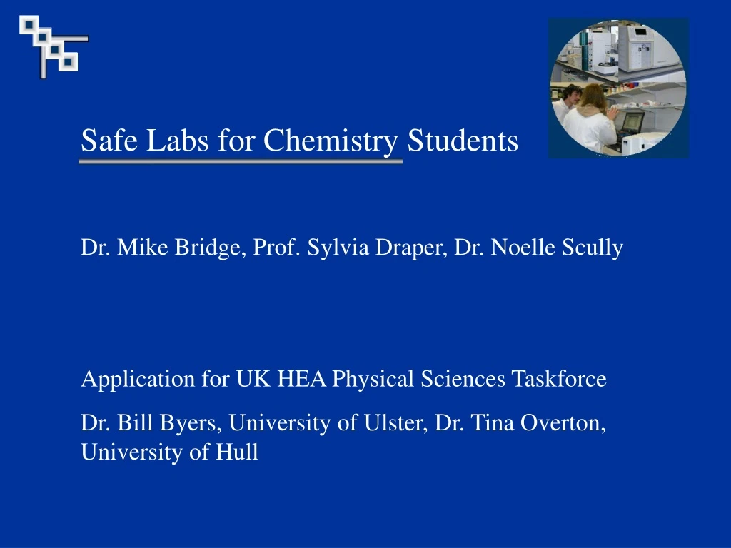 safe labs for chemistry students dr mike bridge