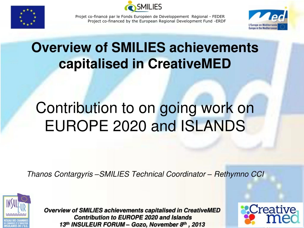 overview of smilies achievements capitalised