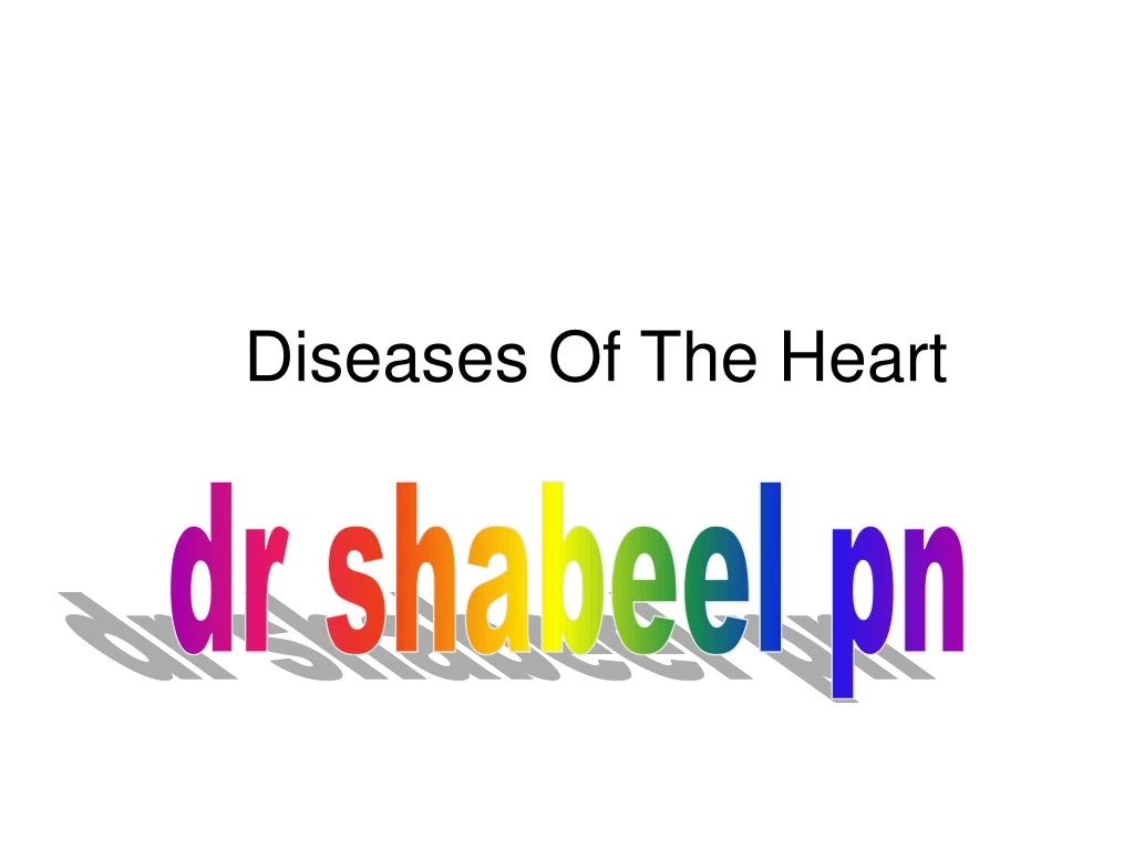 diseases of the heart