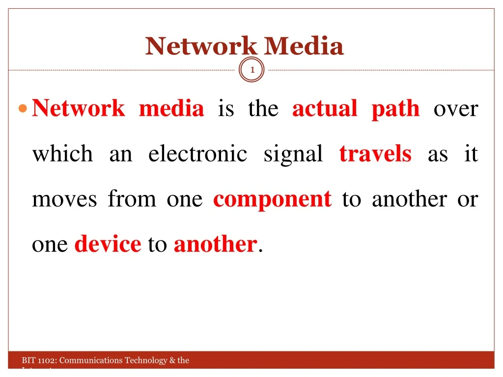 network media