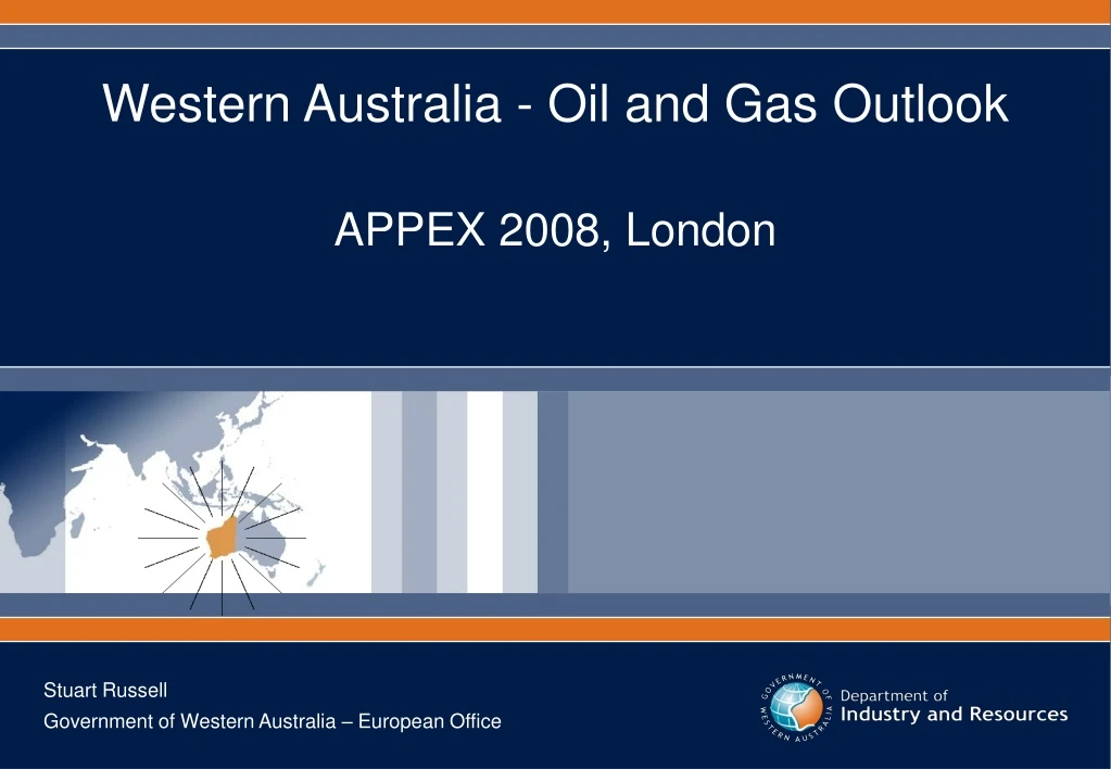 western australia oil and gas outlook appex 2008 london