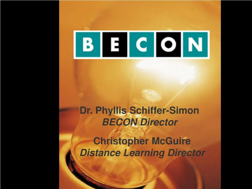 dr phyllis schiffer simon becon director