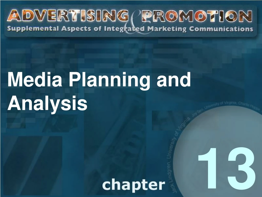media planning and analysis