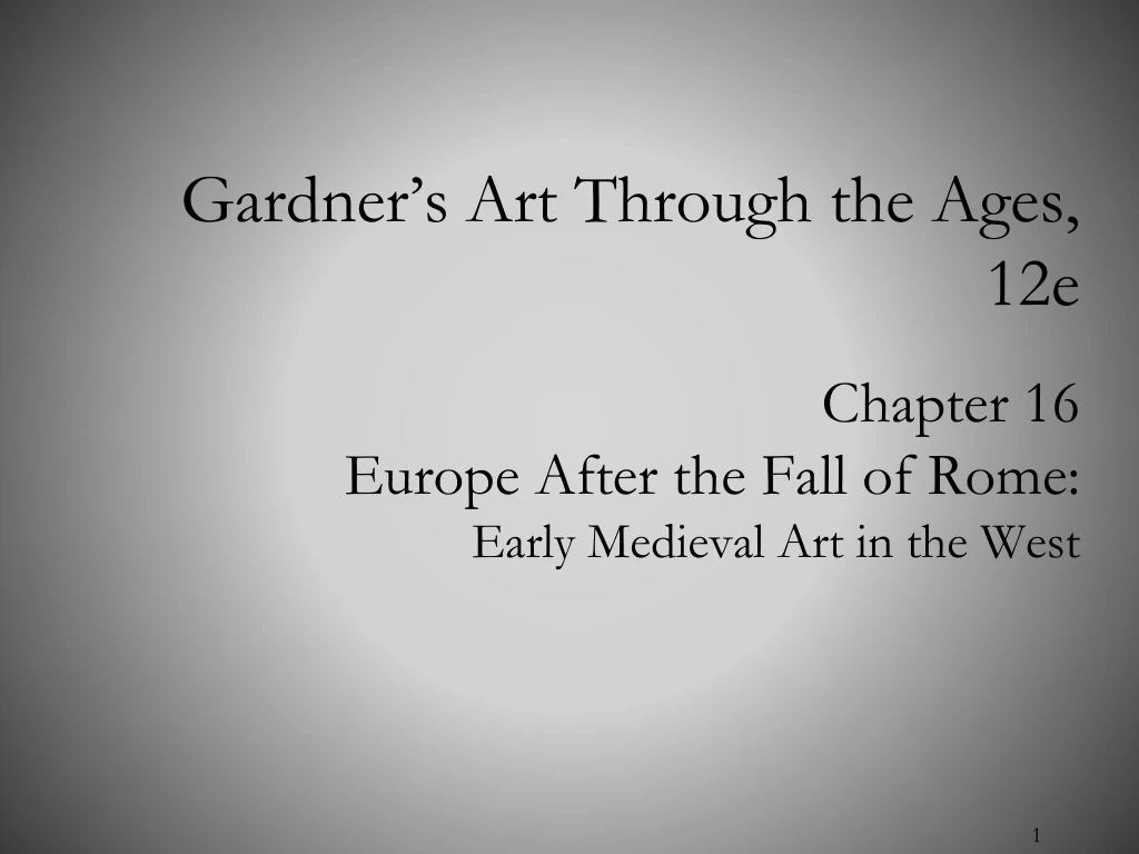 gardner s art through the ages 12e