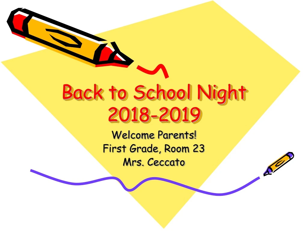 back to school night 2018 2019