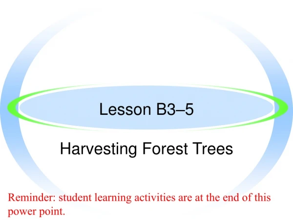 Lesson B3–5