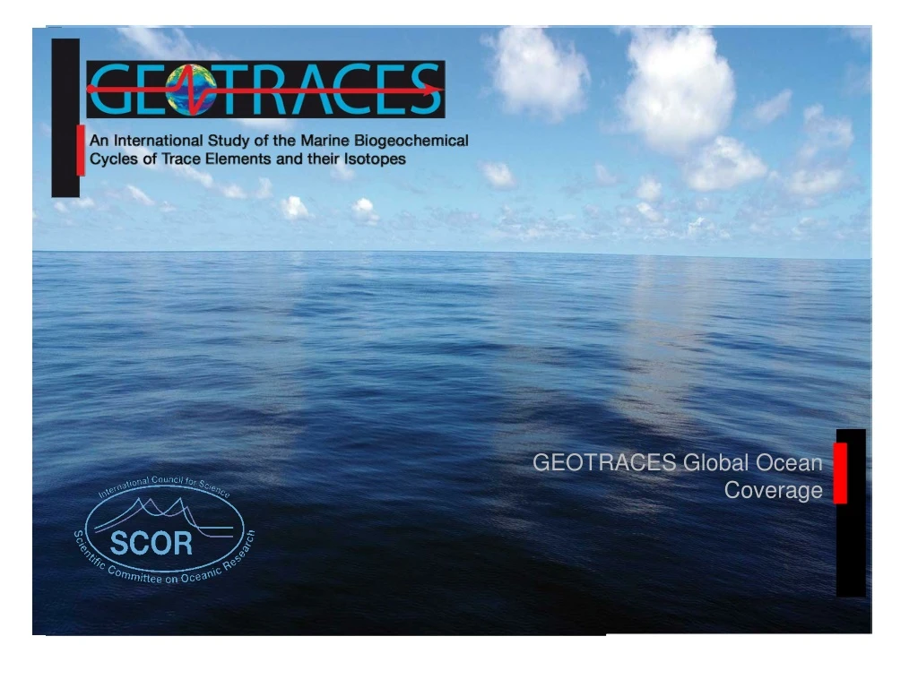 geotraces global ocean coverage