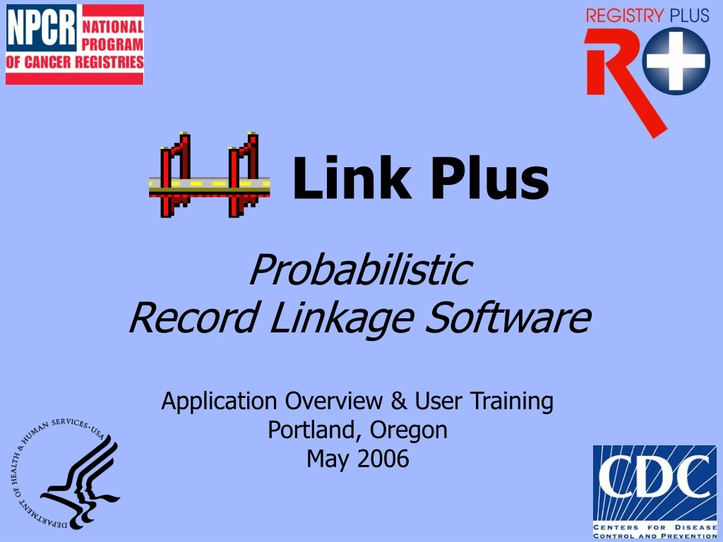probabilistic record linkage software