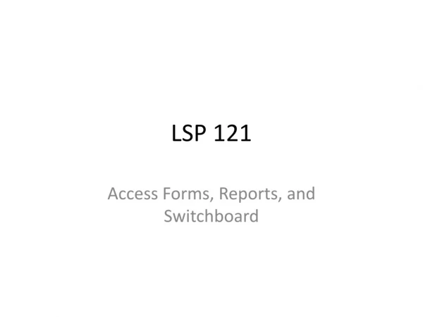 LSP 121
