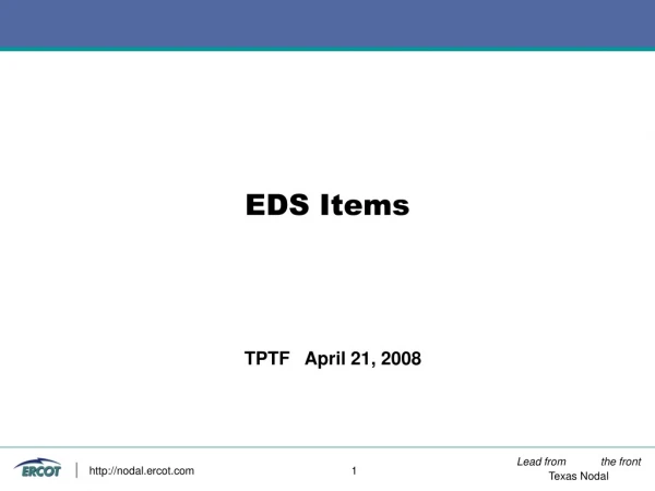 EDS Items