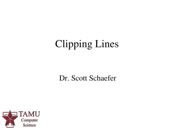 Clipping Lines