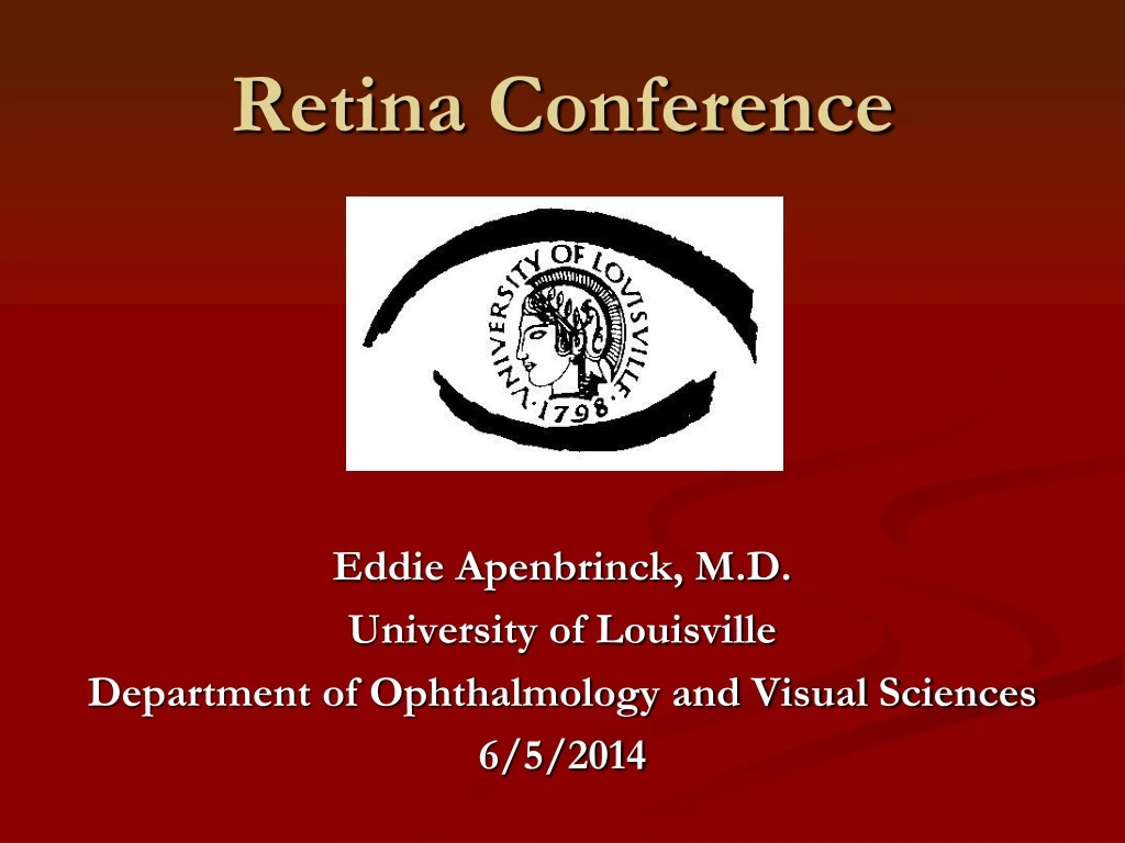 retina conference