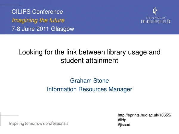 Looking for the link between library usage and student attainment