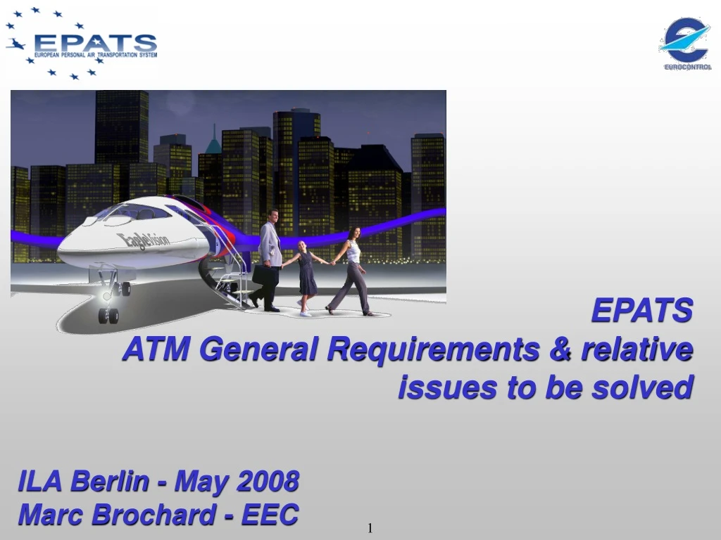 epats atm general requirements relative issues