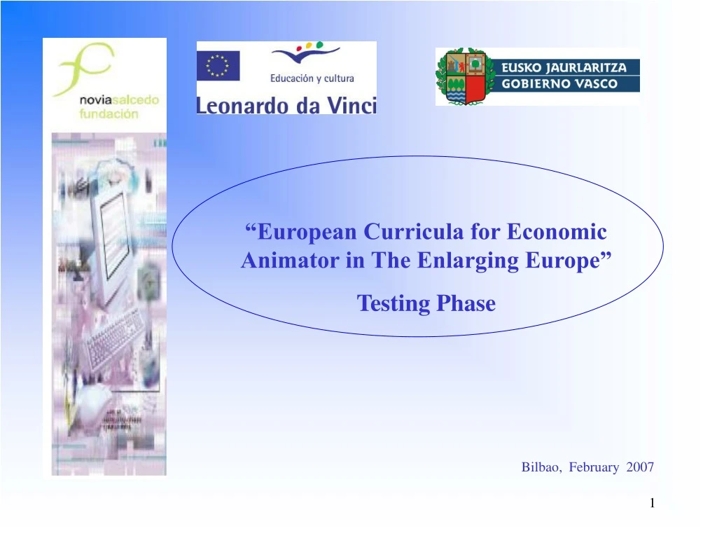 european curricula for economic animator