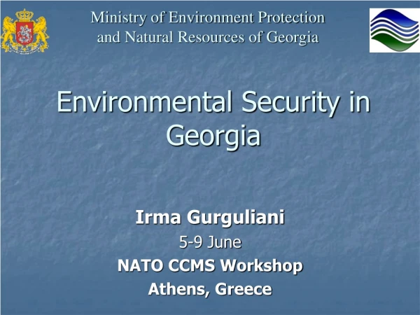 Environmental Security in Georgia