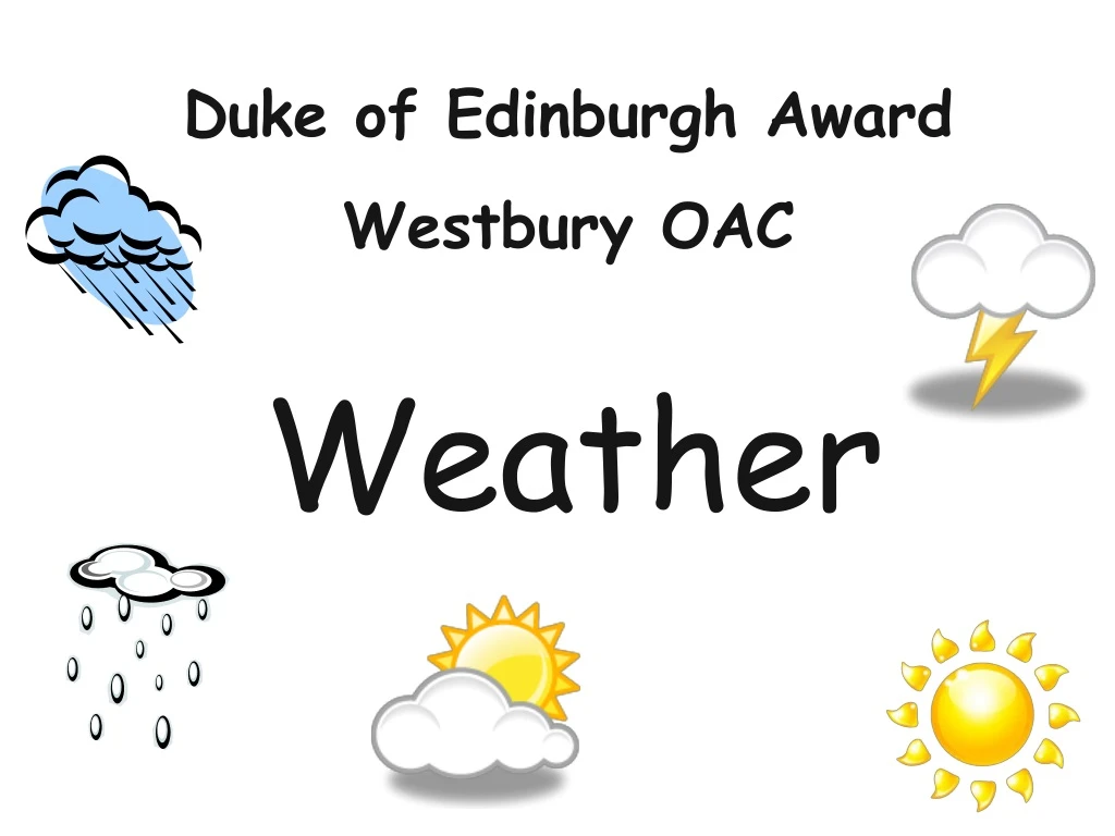 duke of edinburgh award westbury oac