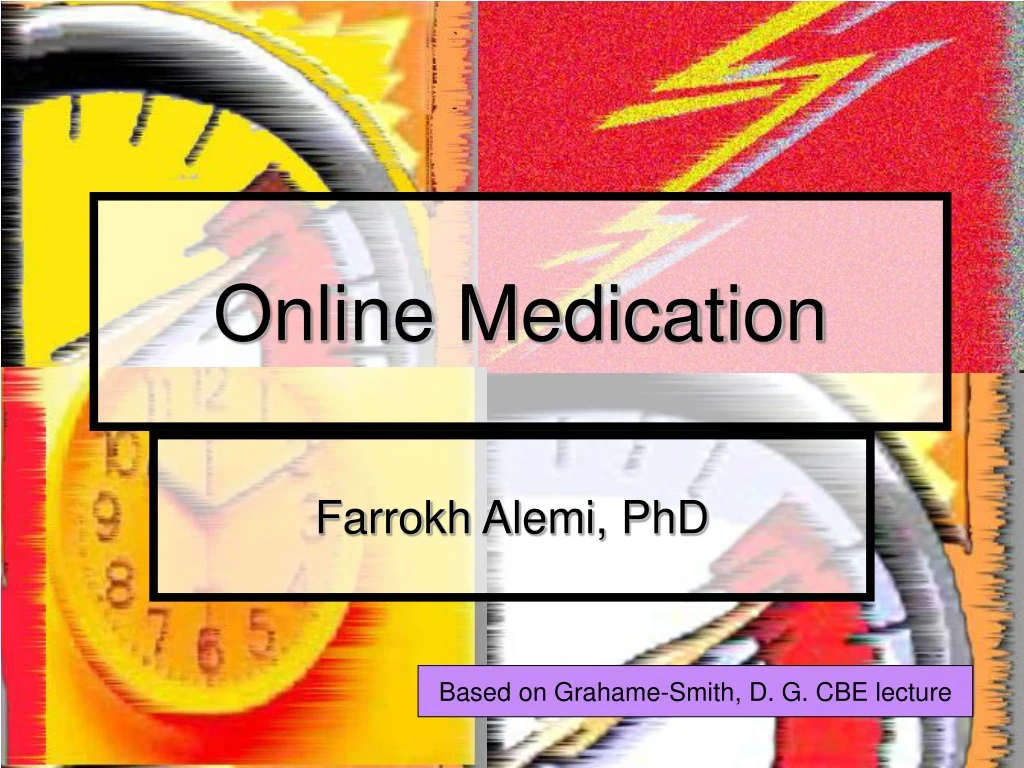 online medication