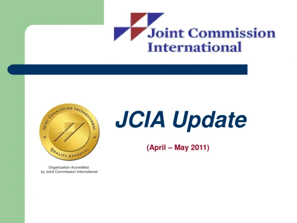 JCIA Update