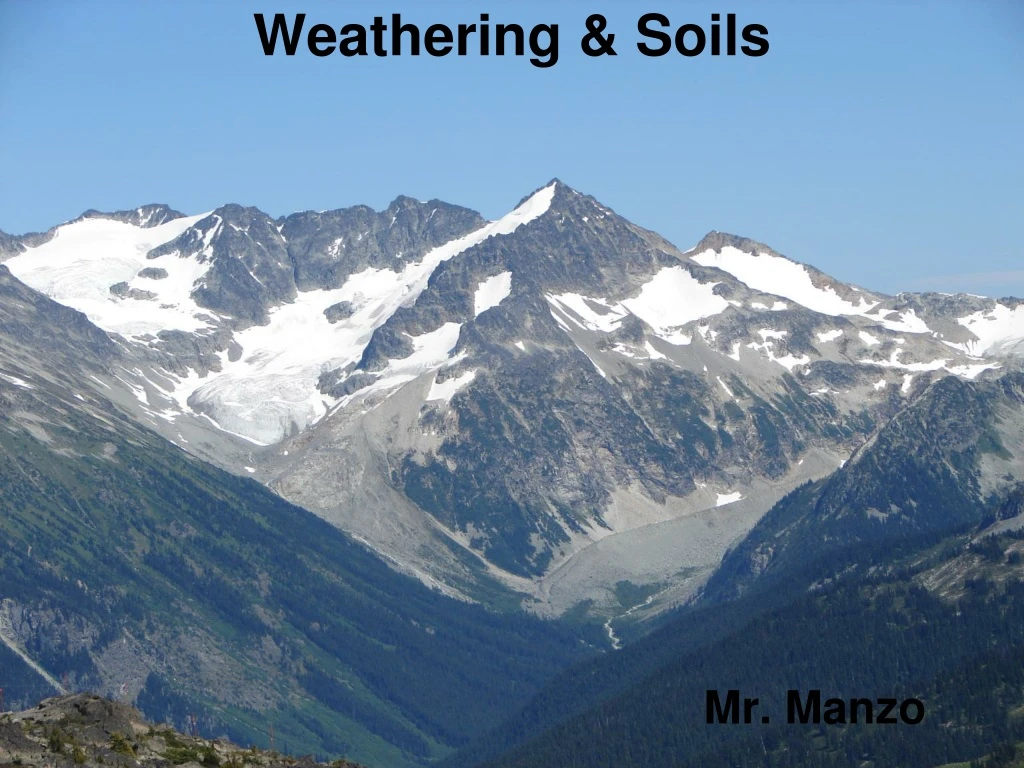 weathering soils