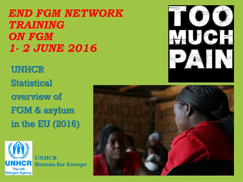 end fgm network training on fgm 1 2 june 2016