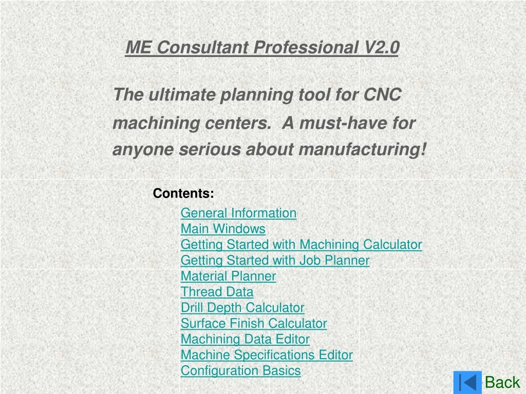 me consultant professional v2 0