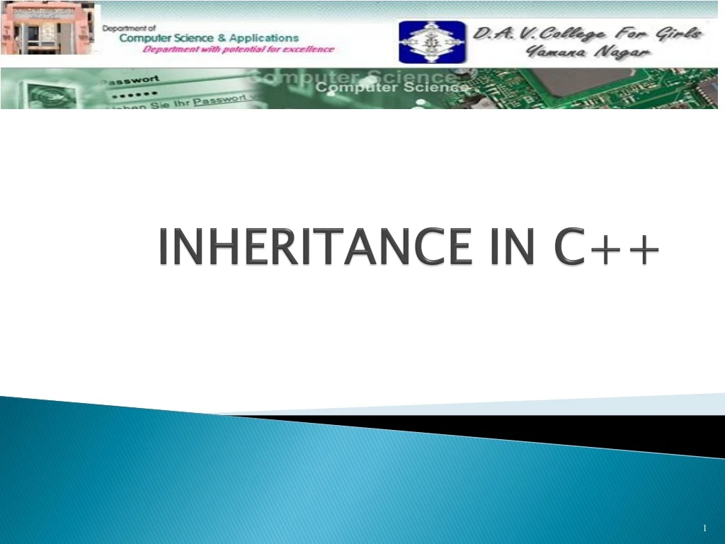 inheritance in c