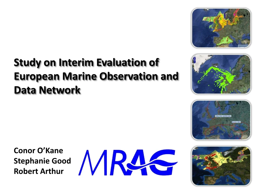 study on interim evaluation of european marine observation and data network