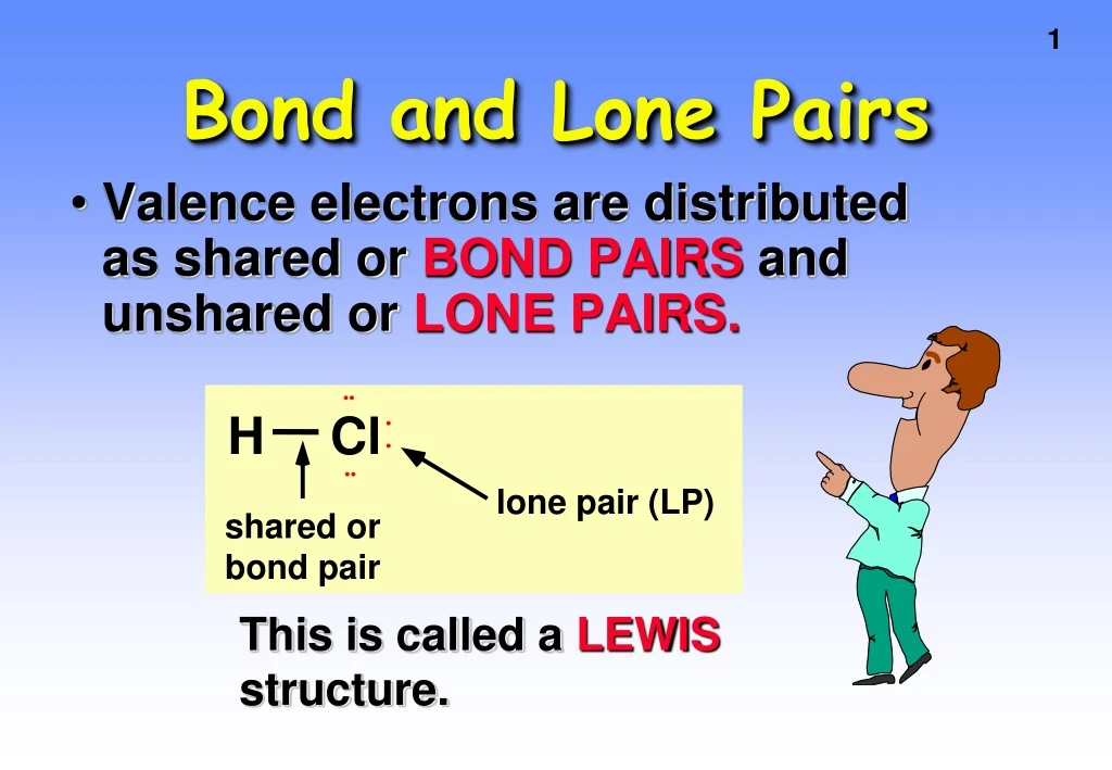 bond and lone pairs