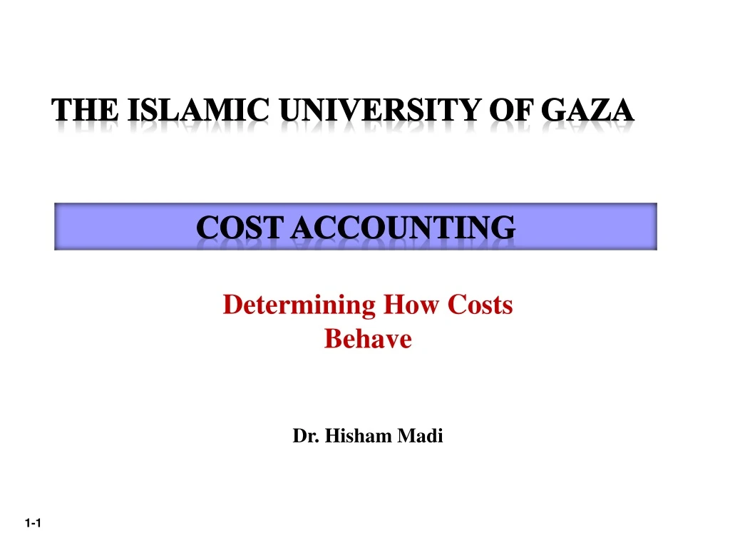 the islamic university of gaza