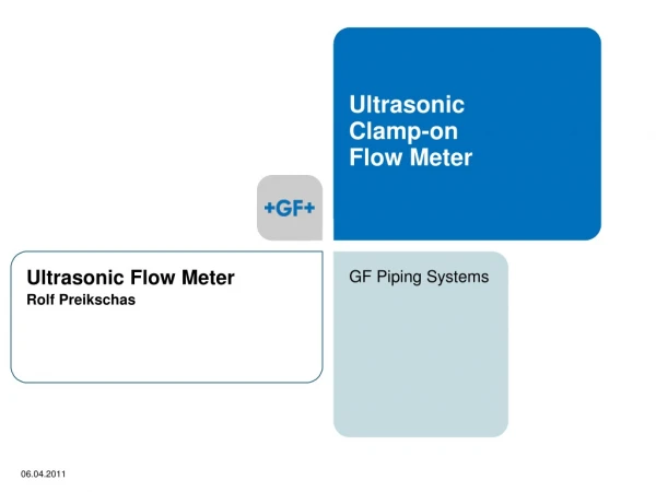 Ultrasonic  Clamp-on  Flow Meter