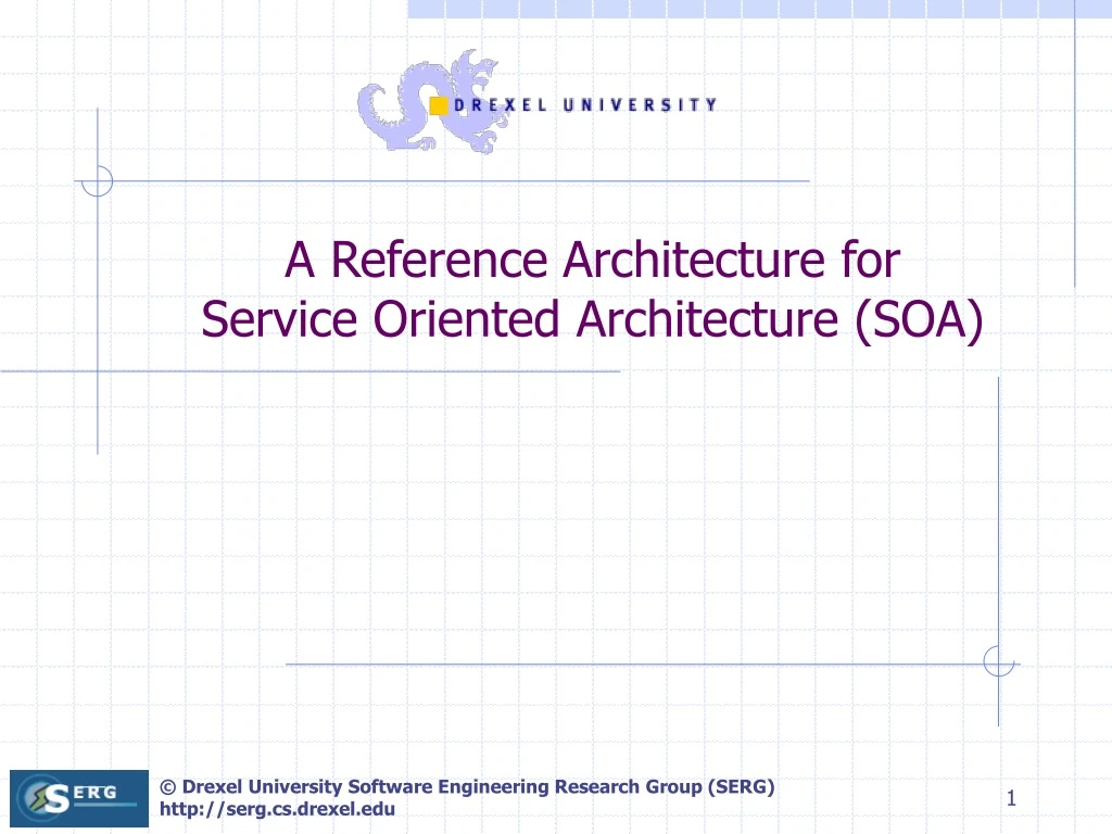 a reference architecture for service oriented architecture soa