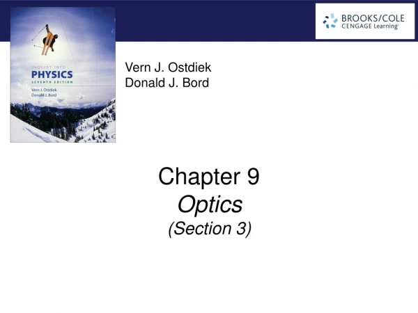 Chapter 9 Optics ( Section  3)