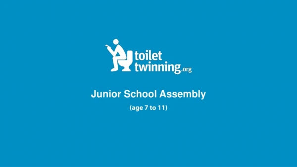 Junior School Assembly (age 7 to 11)