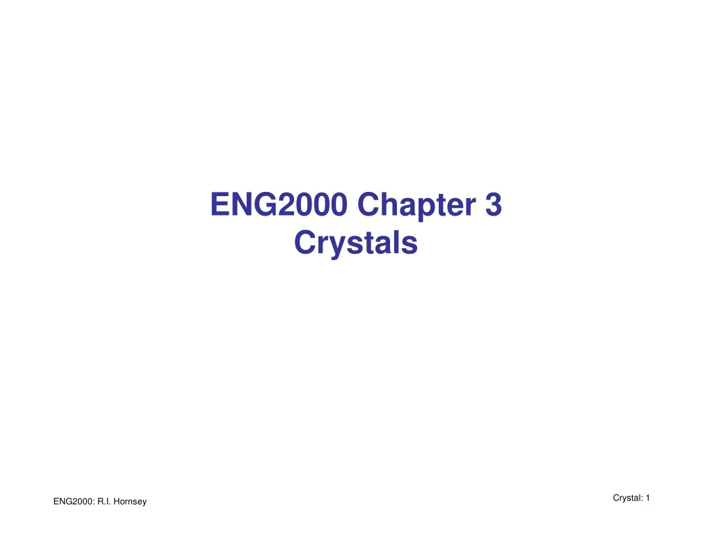 eng2000 chapter 3 crystals