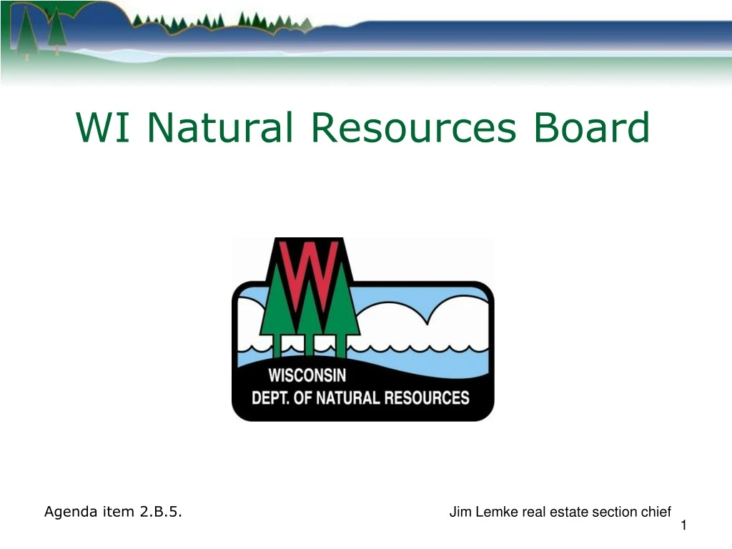 wi natural resources board