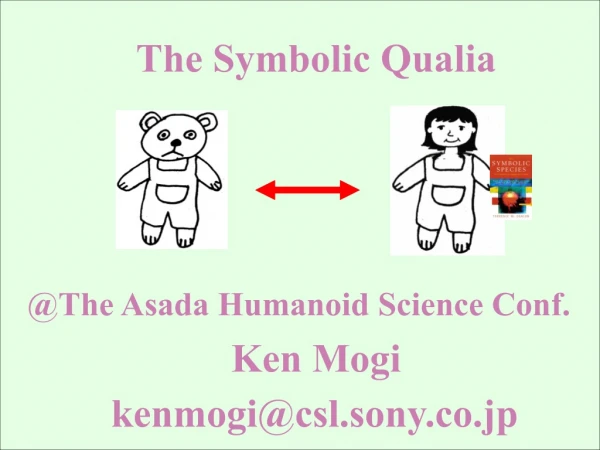 The Symbolic Qualia