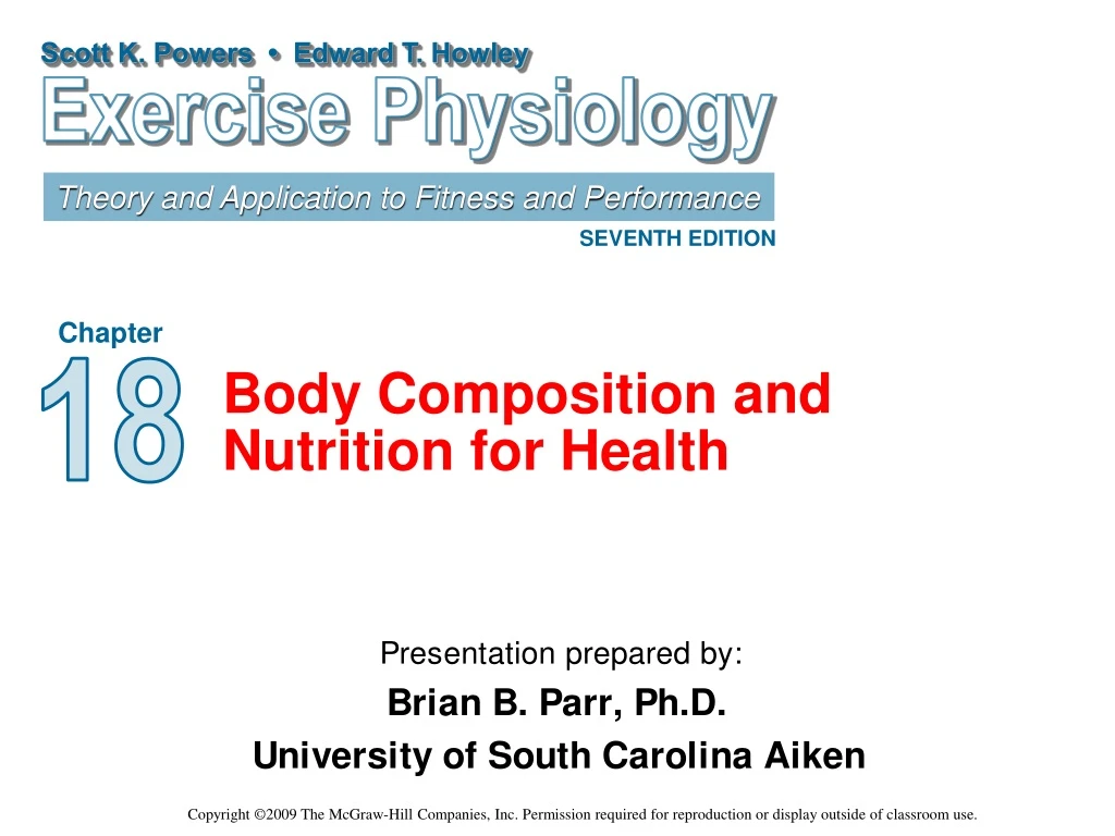 body composition and nutrition for health