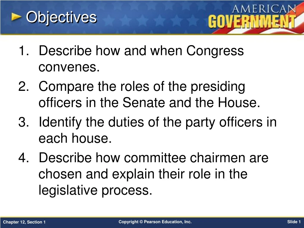 objectives