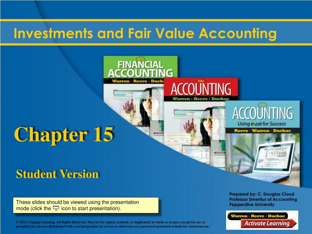 investments and fair value accounting