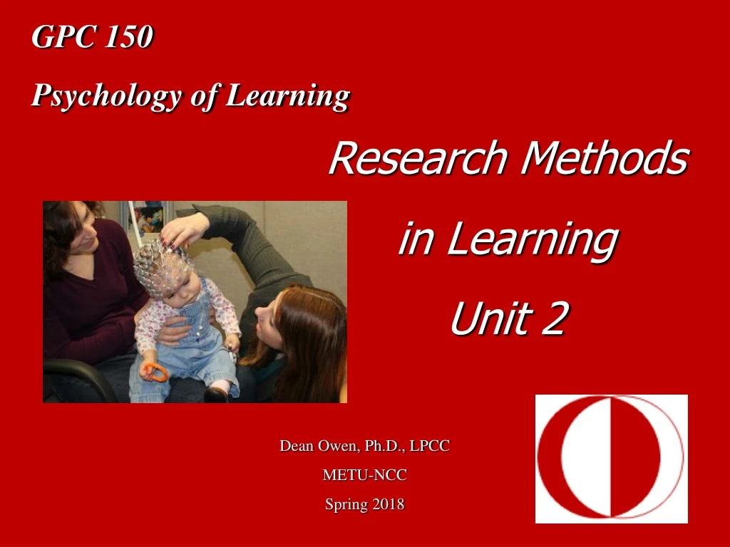 gpc 150 psychology of learning