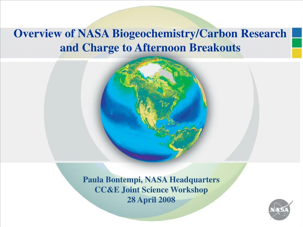 overview of nasa biogeochemistry carbon research
