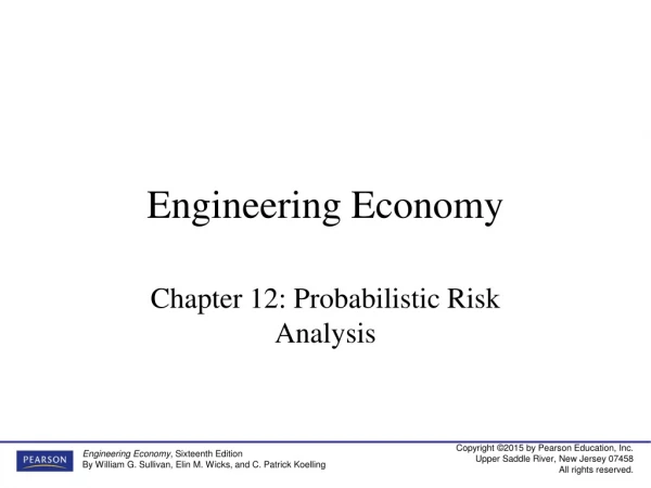 Engineering Economy