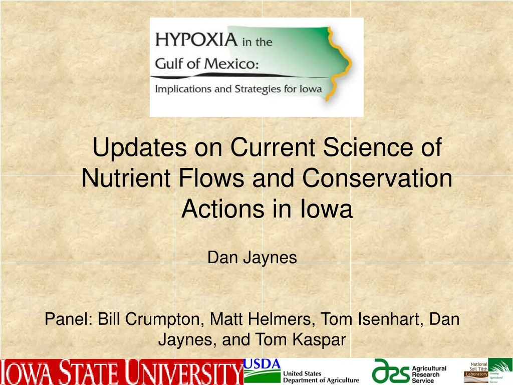 updates on current science of nutrient flows