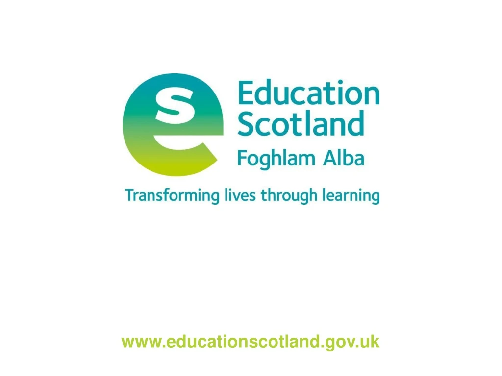 www educationscotland gov uk