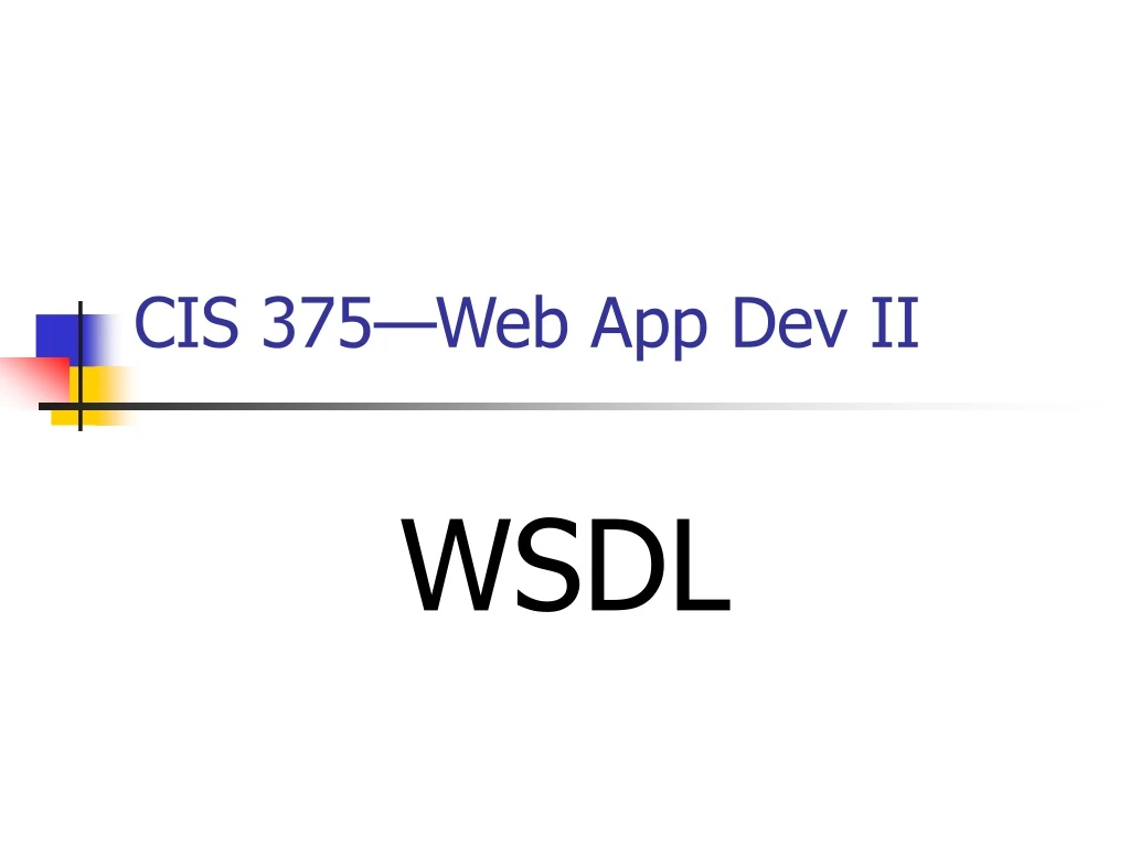 cis 375 web app dev ii