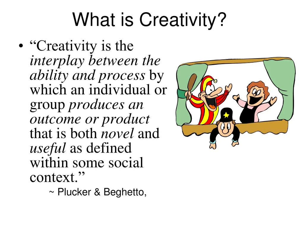 what is creativity