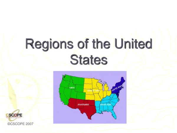 Regions of the United States