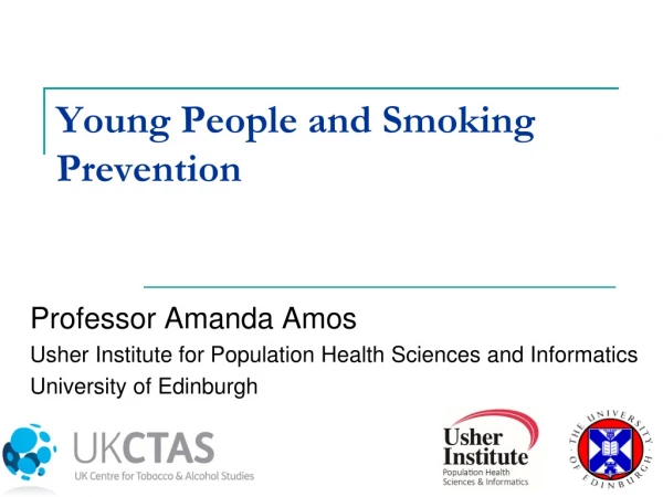 Young People and Smoking Prevention